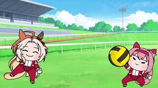 [Uma Musume: Animasi Pretty Derby Tanuki] Yu bermain tangkap tangan dengan Urala