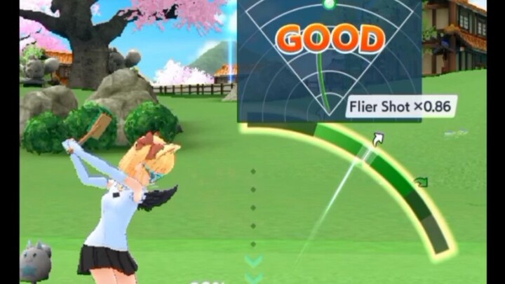 NekoGolf -AnimeGOLF- Hole In One Shorts#3