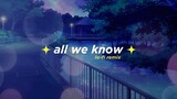The Chainsmokers - All We Know (Alphasvara Lo-Fi Remix)