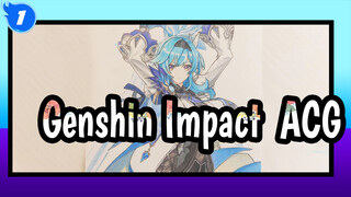 Genshin Impact|It's Eula | Colored Lead  Hand-Paint_1