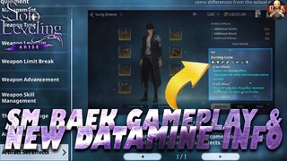 [Solo Leveling: Arise] - Tier 5 Golem boss gets shredded by SM Baek & NEW DATAMINE and IN-GAME INFO!