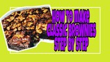 CLASSIC FUDGY BROWNIES STEP BY STEP Lhynn Cuisine