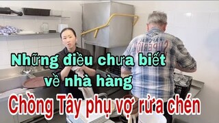 Chồng Tây phụ vợ rửa chén/người việt ở pháp/giới thiệu người bạn phụ/Cuộc sống pháp/nhà hàng việt ở