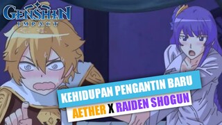 AETHER SAMA RAIDEN BUAT ANAK?!! WTF!! || DUBBING GENSHIN  IMPACT || GENSHIN IMPACT ANIMATED