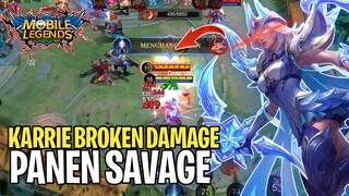 KARRIE BROKEN DAMAGE PANEN SAVAGE