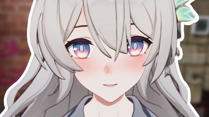 A girl's blush speaks louder than words