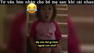 Tư vấn hôn nhân cho bố mẹ sau khi cãi nhau