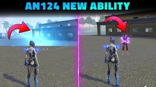 A124 CHARACTER NEW ABILITY TEST | OB36 UPDATE - GARENA FREE FIRE