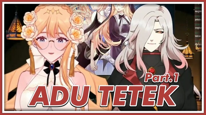 【Vtuber Clip】P, Adu Tetek Part. 1【Regnbue Gacha & Serena Shinju】