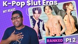 Science Class Is In Session🥵| Ranking K-Pop Idol $lut Eras (PART 2) | REACTION
