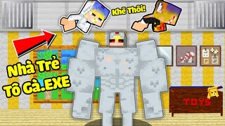 TÔ GÀ THỬ THÁCH 24H THOÁT KHỎI NHÀ TRẺ TÔ GÀ.EXE THẾ HỆ 2 SIÊU KINH DỊ TRONG MINECRAFT*NHÀ TRẺ TÔ GÀ