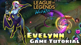 League of Legends: Wild Rift | Evelynn Champion Game Play Tutorial