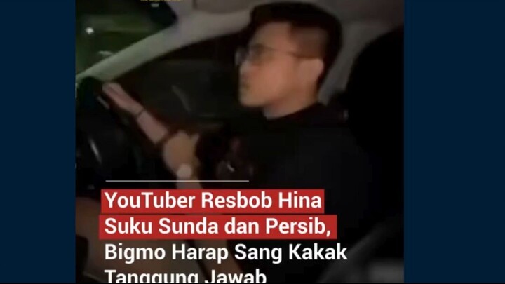 YouTuber Resbob alias Adimas Firdaus viral di media sosial karena mengeluarkan umpatan kasar untuk s