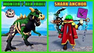 AMAZING! Aku Dapat Buah T-Rex Permanent & Shark Anchor Sekaligus Di Blox Fruit