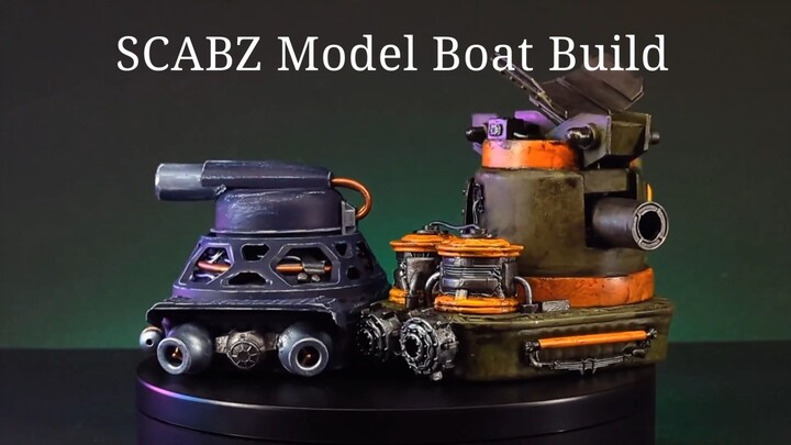 Fish Boats Made From Junk! A Scabz Build