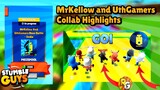 MrKellow and UthGamers Duos Collaboration Highlights | Stumble Guys