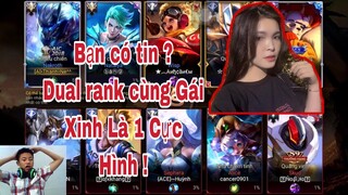 Bạn Có Tin ? Leo Rank Cùng Gái Xinh Là 1 Cực Hình Trong Liên Quân Mobile