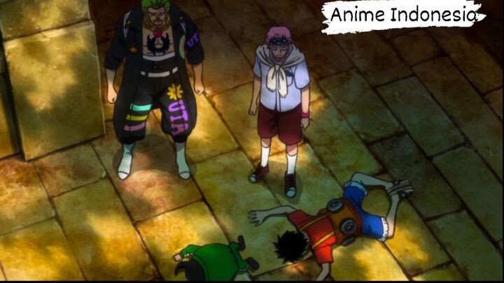 one piece red
