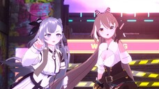 【MMD/Hololive】Heart Pie Dancehall | vestia zeta and Nanashi mumei