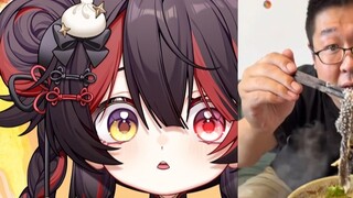 Tianjin sweet girl shows how to eat mutton hotpot! Dip in sesame sauce and eat with bare chest! ?