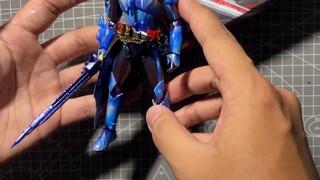 กระบวนการทาสีเปลี่ยนผิวที่น่าเบื่อ! SHFiguarts Kamen Rider Saber Xross-sabe Blade King Ken Ten Holy 