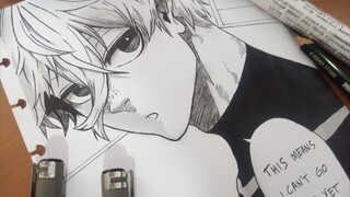 INKING PROCESS NAGI SEISHIRO (BLUE LOCK) - Mizuart