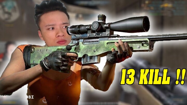 AWM GP 13 KILL ĐẤU ĐƠN TRUY KÍCH GAME TUỔI THƠ !