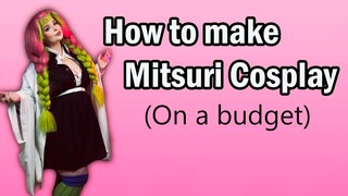 How To Make Mitsuri Demon Slayer Cosplay On A Budget  - Thrifty Cosplay