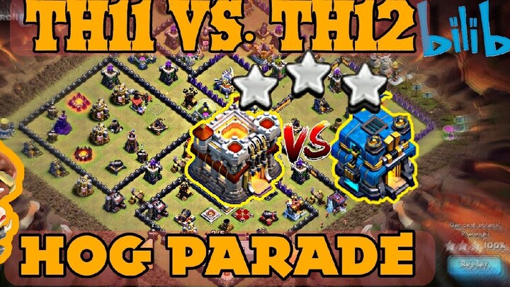 TH11 vs. TH12 | th11 attack strategy | how to 3 star clan war | best th11 attack strategy 2022