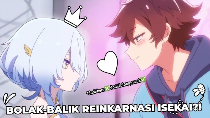 GAK MAU NUNGGU, REINKARNASI JADI TULANG RUSUK HERO?! Megami "Isekai Tensei Nani ni Naritai desu ka"~