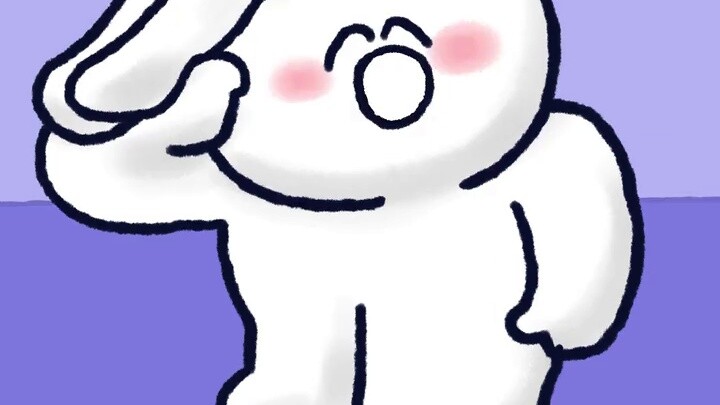 [Xiaomao Zoo] The little rabbit’s dad has a big problem with his ears!