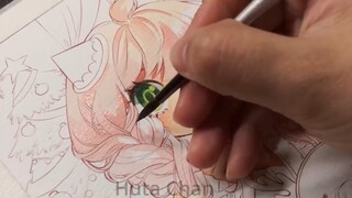 💕画一个阿尼亚