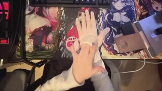 【搬运/熟肉】德国傻猫鲸中之人第一次露手直播！！