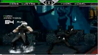 KOF MUGEN  Boss Gustab M vs Final Rugal