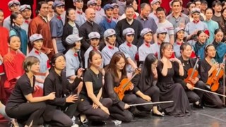 เราทำการแสดงบัลเล่ต์ Red Detachment of Women ในเจ้อเจียง