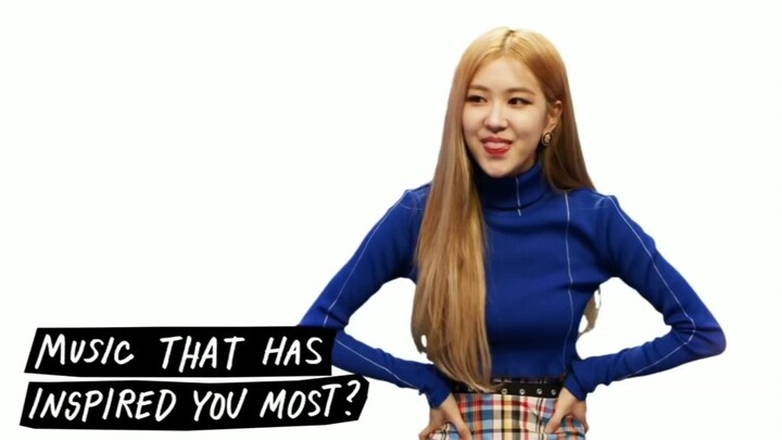[Remix] Tổng hợp những lần Rose - Blackpink nói tiếng Anh