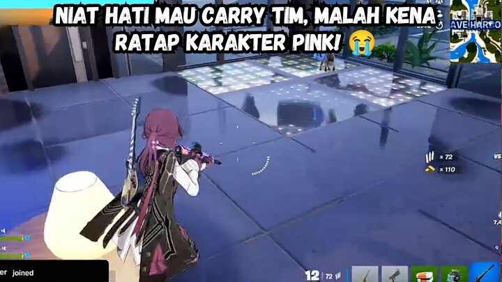 Niat Hati Mau Carry Tim, Malah Kena Ratap Karakter Pink! 😭