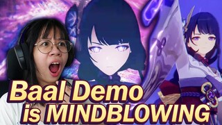 BEST. TRAILER. EVER!!! Reacting to BAAL Character Demo - "Raiden Shogun: Judgment of Euthymia"