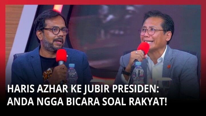 SERU! Debat Sengit Haris Azhar vs Fadjroel Rachman Soal Kebijakan Jokowi | ILC tvOne