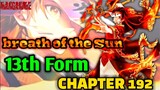 THE 13TH FORM OF SUN BREATHING‼️Demon Slayer SUNRISE COUNTDOWN ARC Chapter 192