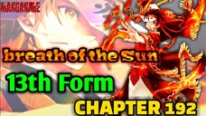 THE 13TH FORM OF SUN BREATHING‼️Demon Slayer SUNRISE COUNTDOWN ARC Chapter 192