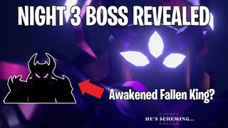 TDS NIGHT 3 BOSS REVEALED | Tower Defense Simulator | ROBLOX