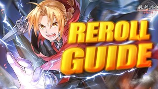 Full Metal Alchemist Mobile - HOW TO REROLL???