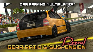 Most Controversial Honda Civic EK9 in Car Parking Multiplayer | GEAR RATIO AND SUSPENSION REVEAL!