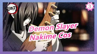 [Demon Slayer/Nakime Cos]How Much Should A Coser Prepare Before Cosplay/Tutorial Of handmade knife_3