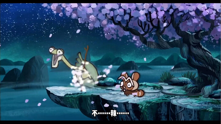 Master Turtle: Hiss… Not spicy!