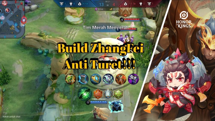 Zhang Fei | Hero Anti Turet Bikin Musuh Frustasi Langsung Surend!!!