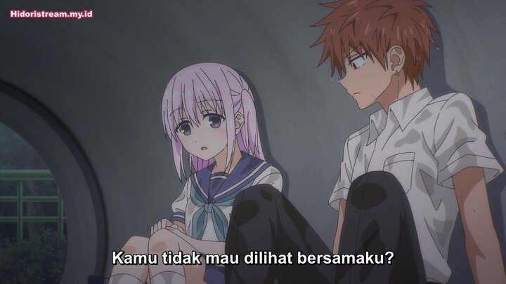 EP10 Kao ni Denai Kashiwada-san to Kao ni Deru Oota-kun (Sub Indonesia)