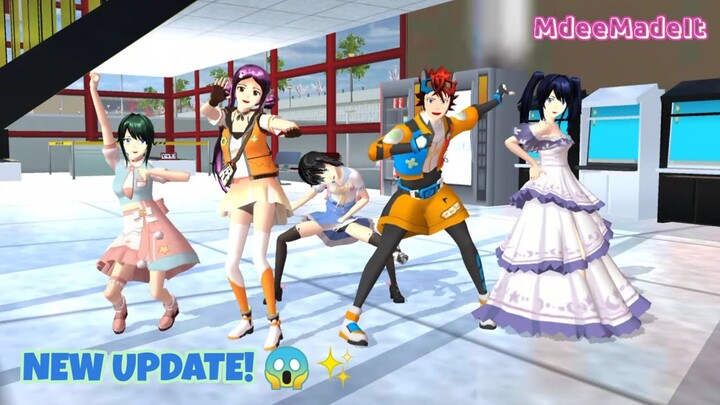 NEW UPDATE CLOTHES HAIR chinese version - Sakura School Simulator