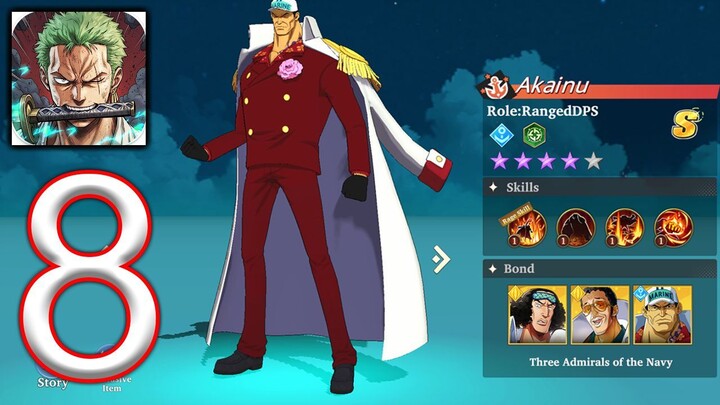 Pirate Crew: Next Chapter - Gameplay Walkthrough Part 8 - Akainu Impel Down (iOS,Android)